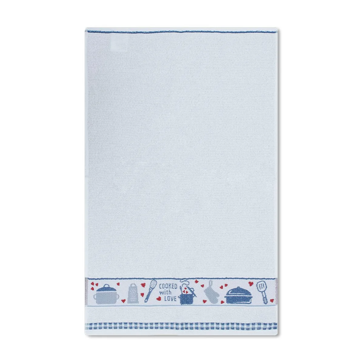 Pano de Prato Felpudo Gourmet Appel Home – Jacquard 100% Algodão – Panelas